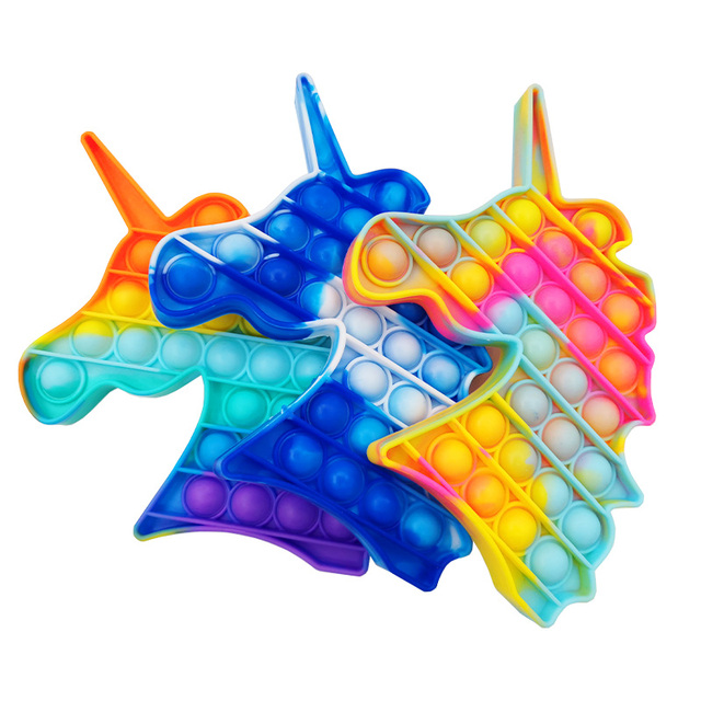 Zabawka antystresowa Rainbow Push Bubble do złagodzenia stresu i pobudzenia zmysłów - Wianko - 4