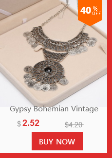 Antient Gold Steampunk - cygańska biżuteria etniczna: metalowe kolczyki frędzle, vintage rzeźbiony trójkątny wisiorek, naszyjnik choker dla kobiet - Wianko - 20