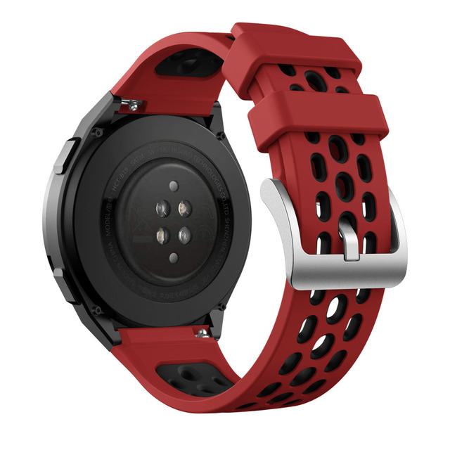 Silikonowy pasek sportowy do zegarka HUAWEI GT 2e - jednolity kolor, wymienny - Wianko - 4