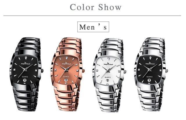 Zegarek męski luksusowy ze stali nierdzewnej, kwadratowy, wodoodporny, z datownikiem - Wianko - 7