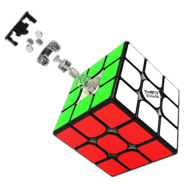 Qiyi Mofangge Cube Set - Mata, Timer, Valk3 Elite - Magiczne kostki 2x2-7x7 - Torba - Gry edukacyjne dla dzieci - Wianko - 28