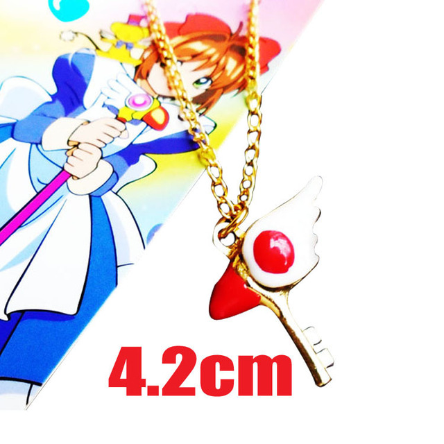 Anime Cardcaptor Sakura 10 sztuk na brelok wisiorek zabawka Cosplay - Wianko - 4