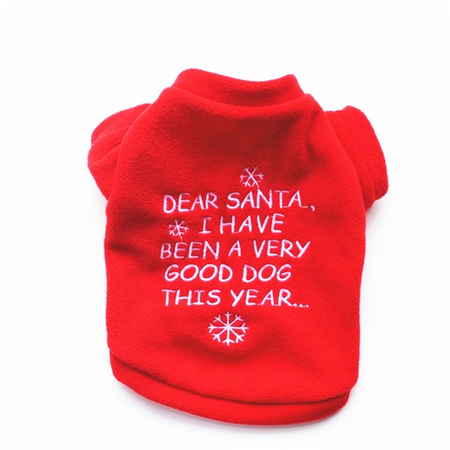 Zimowy płaszcz dla psów rasy małej - ubranka świąteczne Pet Xmas w dużych rozmiarach - Wianko - 8