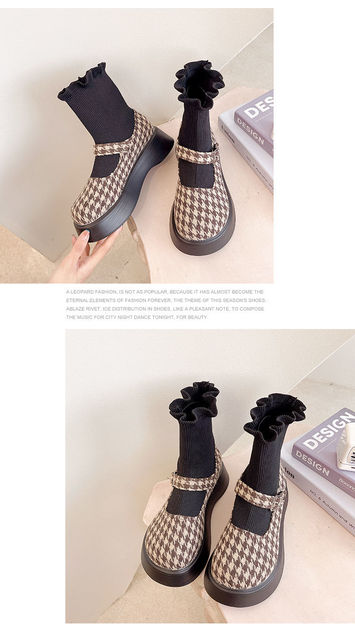 Skarpety damskie 2021 Kawaii, Lolita, przewiewny materiał, krótka długość, wzór studentki, klamra - buty do kostki - Wianko - 6