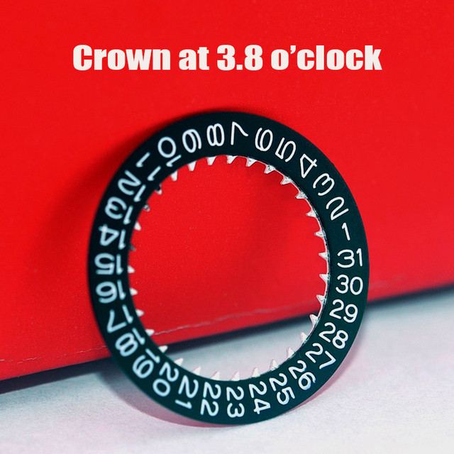Zegarek kanji angielski NH36 z ruchem wybierania dzień/data, pasujący do Seiko SKX007 SKX009 - człowiek, do naprawy zegarków - Wianko - 3