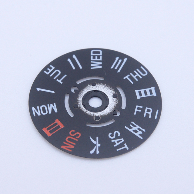 Zegarek kanji angielski NH36 z ruchem wybierania dzień/data, pasujący do Seiko SKX007 SKX009 - człowiek, do naprawy zegarków - Wianko - 5