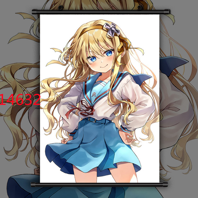 Plakat dekoracyjny z malarstwem Anime WTQ bojownicy - Kisaragi Alice Canvas plakaty ścienne Wall Art - Wianko - 10