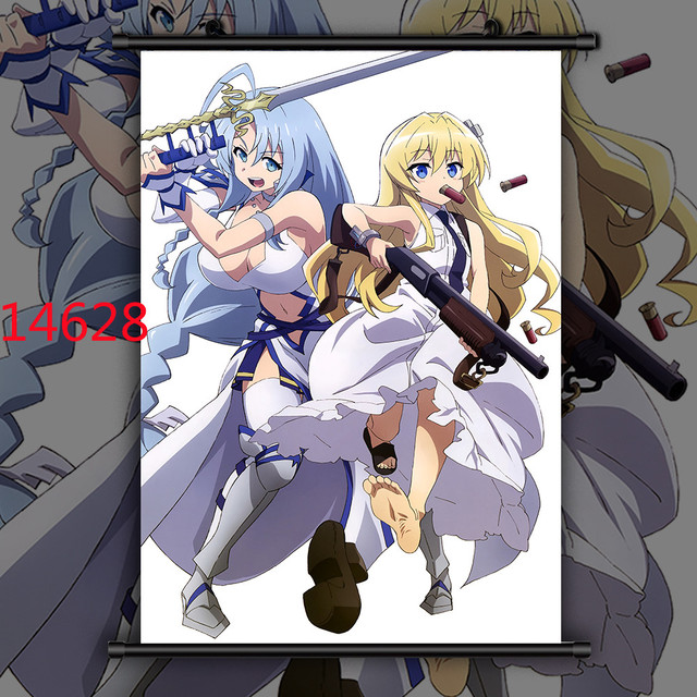 Plakat dekoracyjny z malarstwem Anime WTQ bojownicy - Kisaragi Alice Canvas plakaty ścienne Wall Art - Wianko - 6