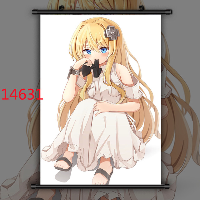 Plakat dekoracyjny z malarstwem Anime WTQ bojownicy - Kisaragi Alice Canvas plakaty ścienne Wall Art - Wianko - 9