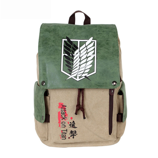 Plecak Anime podróżny Cartoon Canvas Cosplay Outdoor - torba na ramię na laptopa dla nastolatków - Wianko - 2