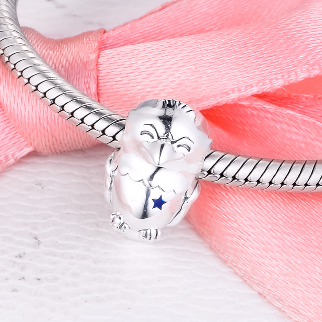 American Bald Eagle Charm 925 Sterling Srebrna Biżuteria dla Bransoletki Pandora - Metalowe Koraliki do Tworzenia Biżuterii Bijoux 2020 - Wianko - 5