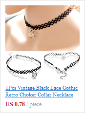 Choker naszyjnik z białą perłą i koronką w stylu vintage dla nowożeńców - Wianko - 33