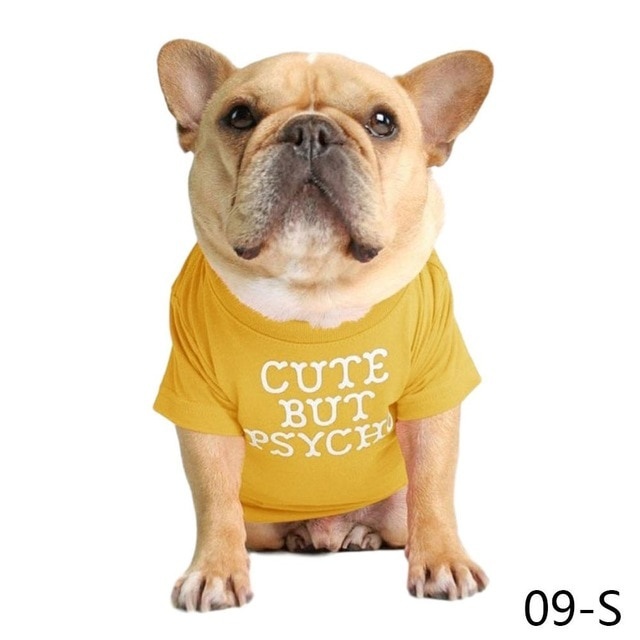 Koszulka z kapturem dla psa buldog francuski - nowoczesny design, wysoka jakość, miękka tkanina, oddychająca, letnia moda - Wianko - 13