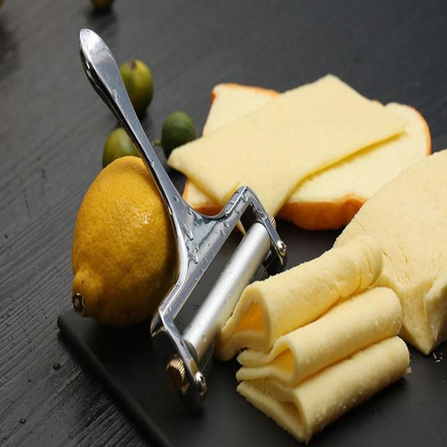 Regulowana obieraczka do sera Rallador - stali nierdzewnej skrobak do czekolady, masła i inne krojenie narzędzie kuchenne - Wianko - 2