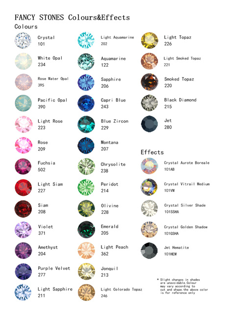Kamień dekoracyjny z kryształem pacific opal na ubrania - akcesorium aplikacyjne klejone rivoli - Wianko - 9