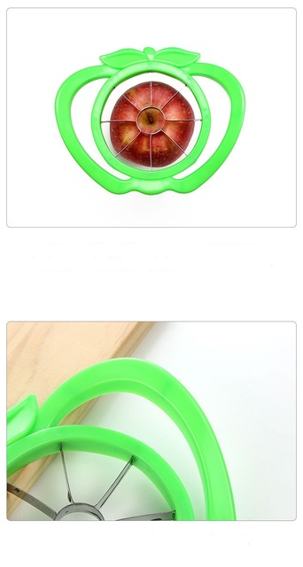 Krajalnica do jabłek i gruszek Corer Cutter z dzielnikiem - narzędzie kuchenne do rozdrabniania i obierania owoców - Wianko - 6