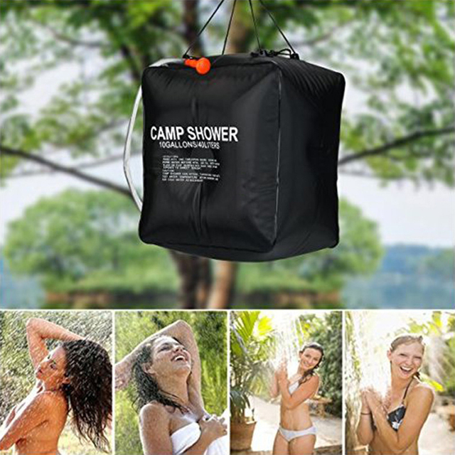 Przenośna słoneczna torba na wodę 20L/40L - podgrzewany prysznic na kempingu, turystyka - Wianko - 13
