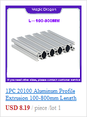 Czarny podwójny narożny wspornik 4040 V-slot do drukarek 3D CNC 100-1000mm - Wianko - 4