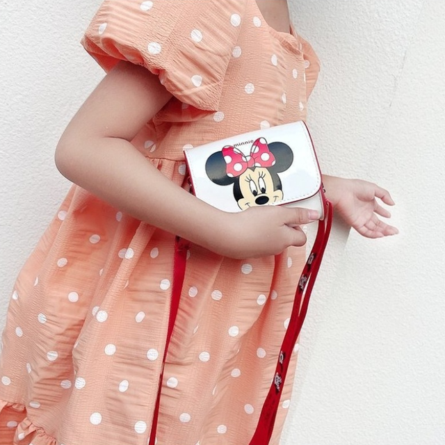 Torba na ramię Disney mini dla dziewczynek z motywem kreskówki Myszka Miki - Wianko - 7