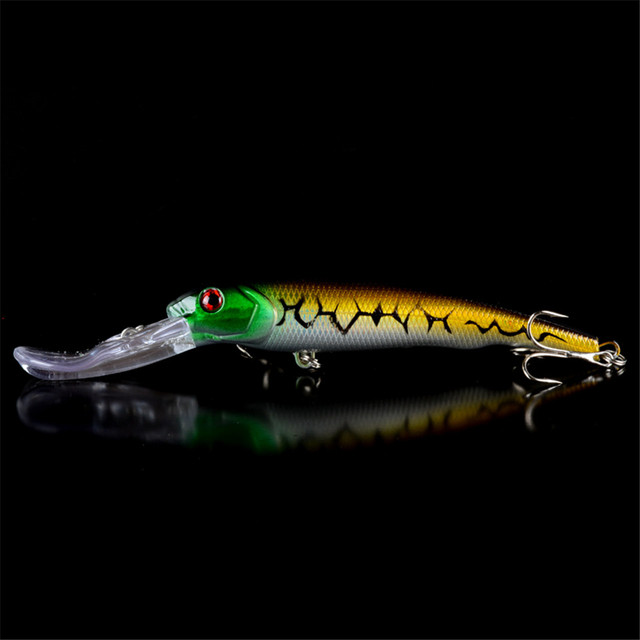 Przynęta do łowienia ryb Minnow 30g, 16.5cm, Japonia, Deepswim, słonowodna, twarda, 3D oczy, plastikowe korba, Swimbait, tonący wobler - Wianko - 20