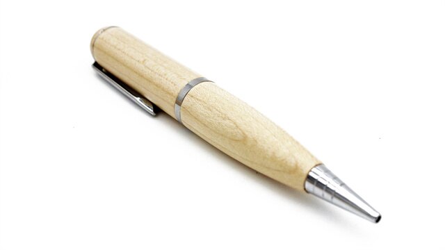 Długopis Signature drewniany dysk USB 128GB pen-drive 64GB 32GB 16GB 8GB 4GB - Wianko - 1