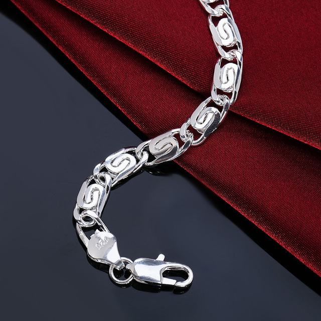 Bransoletka charms vintage 925 srebro dla kobiet - Wianko - 4