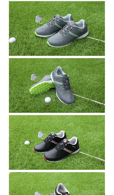 Wodoodporne męskie buty do golfa BINBINNIAO - profesjonalne, lekkie obuwie sportowe - Wianko - 15