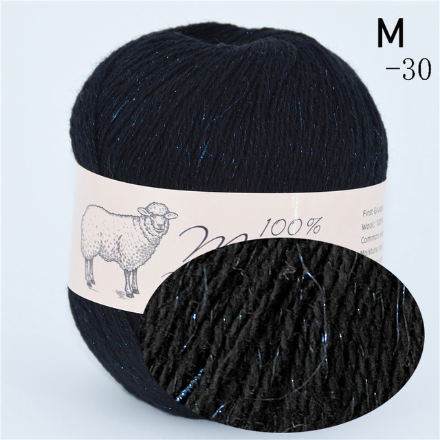 100% wełna Merino - przędza na drutach, miękka i cienka, idealna do szydełkowania, jesienno-zimowa odzież dziecięca - szaliki, 50g - Wianko - 22