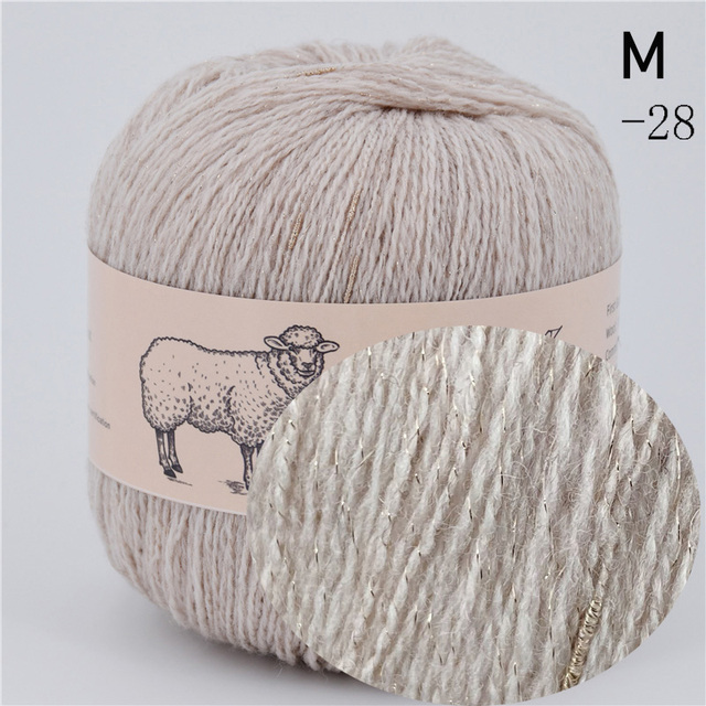 100% wełna Merino - przędza na drutach, miękka i cienka, idealna do szydełkowania, jesienno-zimowa odzież dziecięca - szaliki, 50g - Wianko - 21