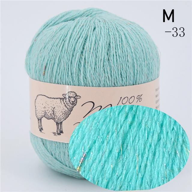 100% wełna Merino - przędza na drutach, miękka i cienka, idealna do szydełkowania, jesienno-zimowa odzież dziecięca - szaliki, 50g - Wianko - 23