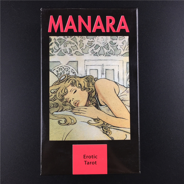 Gra Planszowa Manara Tarot: Tajemniczy Wróżbiarstwo dla Rodzin i Imprez, Angielska Wersja Vintage - Wianko - 2
