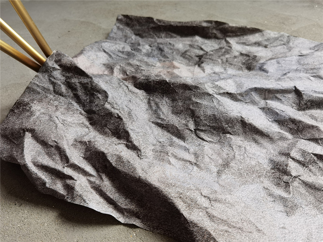 Unikalna tkanina z papieru Sence, stara skała tekstury, DIY modelowanie, projekt łatki, tło, wzornictwo użytkowe - Wianko - 8