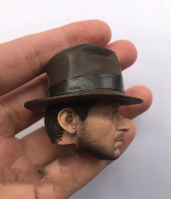 Indiana Jones Harrison Ford - głowa do 12-calowej figurki mężczyzny żołnierza w skali 1/6 - Wianko - 4