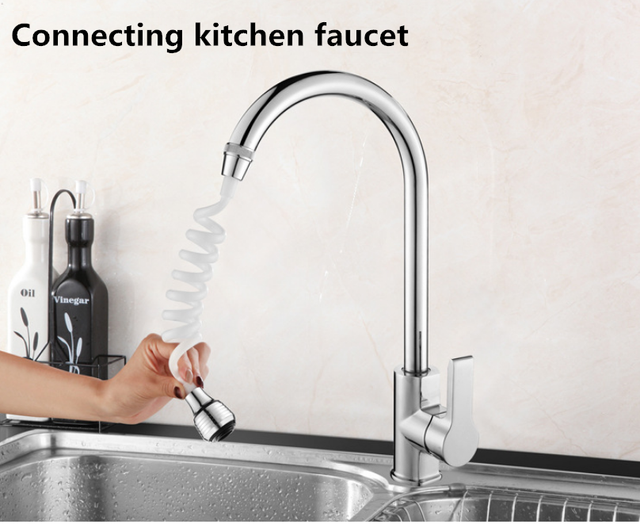 Przedłużka do kranów łazienkowych Home Kitchen o wydłużonej długości z elastycznym wężem ABS dla łatwiejszego czyszczenia - Wianko - 7