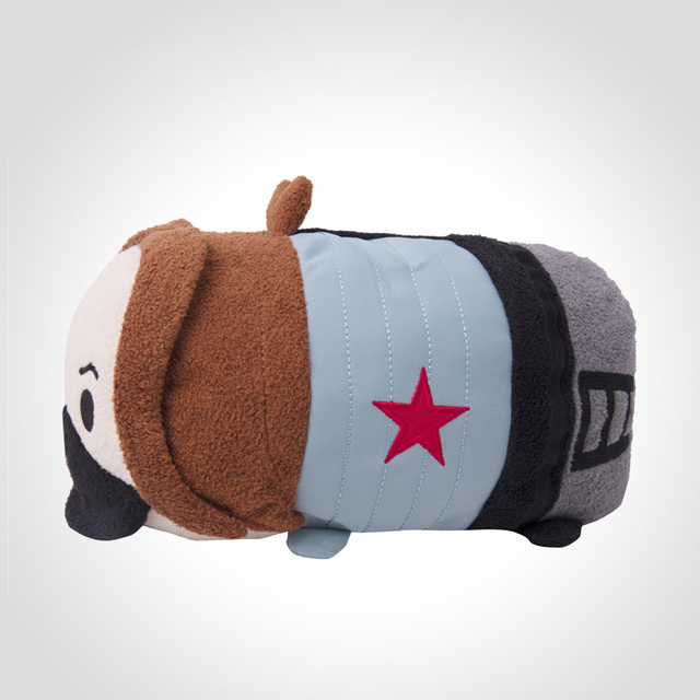 Plush Disney Tsum Tsum 30cm - Zimowy Żołnierz Bucky Barnes - Kawaii poduszka na plecy dla dzieci - Wianko - 3