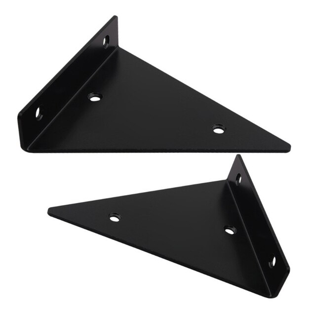 2 sztuki niewidocznych wsporników trójkątnych półek, mocne i grube, w kształcie litery L LX0C - Wianko - 4