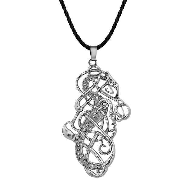 Naszyjnik Viking Knot Norse wisiorek Vintage - Słowiańska biżuteria handmade - Wianko - 1