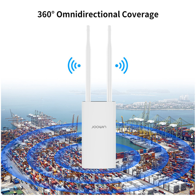 Dwuzakresowy zewnętrzny router bezprzewodowy AP 1200 Mbs 802.11AC 2.4 + 5.8 GHz z wzmacniaczem sygnału Wi-Fi, most Wi-Fi punkt dostępu AP Nanostacja - Wianko - 17