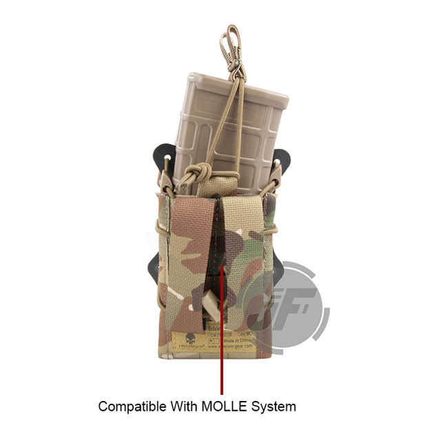 Pojemna torba na magazynki Emerson dla modeli M4, M16, AR15, SR52, P-MAGS, M1A1 i G3 z systemem MOLLE - Wianko - 14