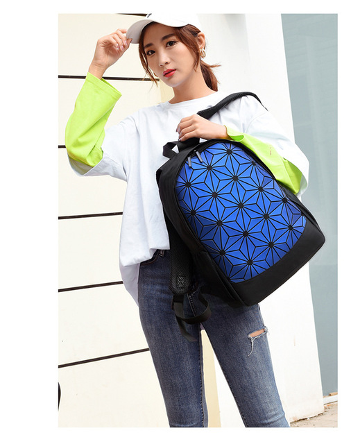 Plecak damski kolorowy w nowym stylu koreańskim - moda podróżna, torba studencka - Wianko - 20