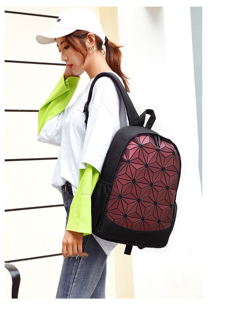 Plecak damski kolorowy w nowym stylu koreańskim - moda podróżna, torba studencka - Wianko - 19