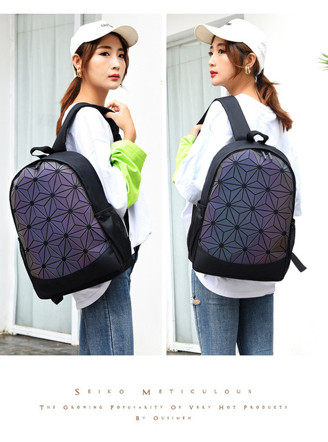 Plecak damski kolorowy w nowym stylu koreańskim - moda podróżna, torba studencka - Wianko - 18
