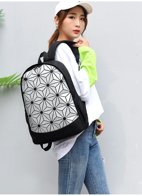 Plecak damski kolorowy w nowym stylu koreańskim - moda podróżna, torba studencka - Wianko - 4