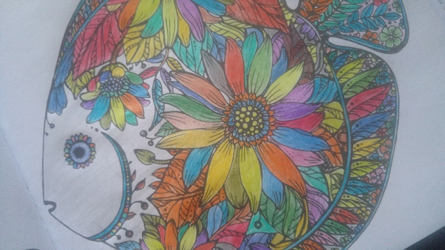 Sketchbook Mandala 96 stron, szkicownik dla dzieci i dorosłych, motywy kwiatowe, artystyczne rysowanie i malowanie, stres Reliever - Wianko - 10