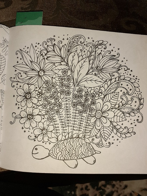 Sketchbook Mandala 96 stron, szkicownik dla dzieci i dorosłych, motywy kwiatowe, artystyczne rysowanie i malowanie, stres Reliever - Wianko - 5