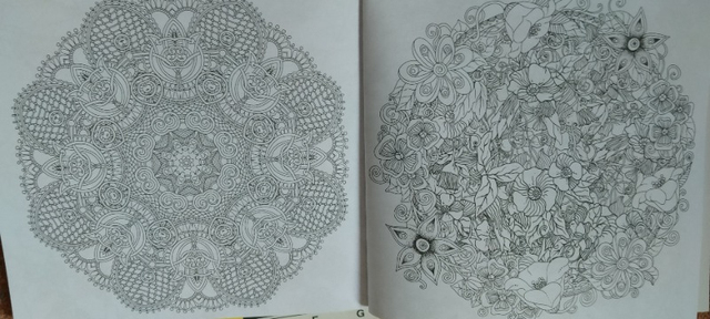 Sketchbook Mandala 96 stron, szkicownik dla dzieci i dorosłych, motywy kwiatowe, artystyczne rysowanie i malowanie, stres Reliever - Wianko - 15