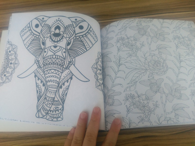 Sketchbook Mandala 96 stron, szkicownik dla dzieci i dorosłych, motywy kwiatowe, artystyczne rysowanie i malowanie, stres Reliever - Wianko - 12