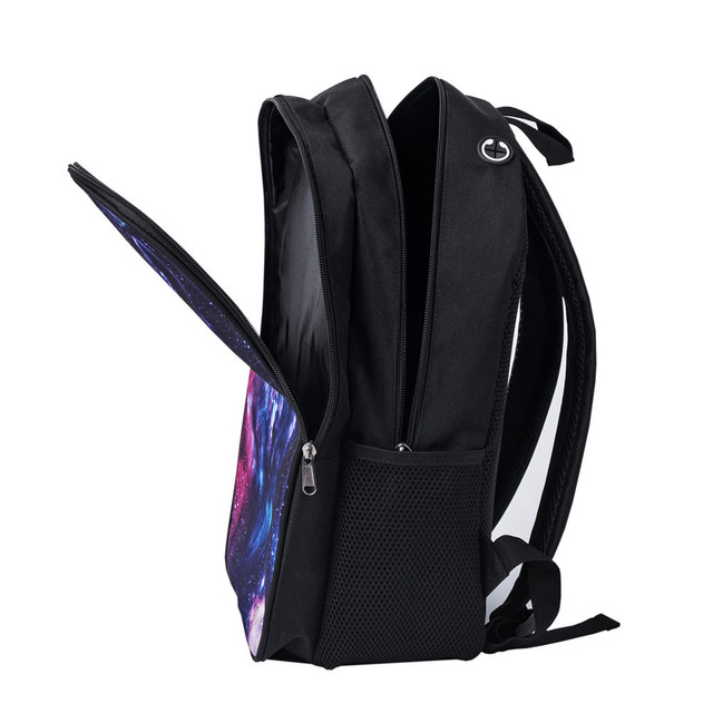 Plecak szkolny 16 cali z 3D drukiem, torby podróżne dla nastolatek, etui na książki dla dzieci - Wianko - 18