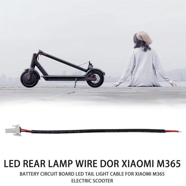 Kabel Led Smart Tail Light Direct do Xiaomi Mijia M365 - odporny na zużycie, składany, wodoodporny - Wianko - 1