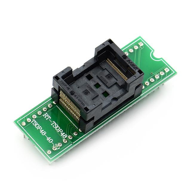 Adapter TSOP48 do DIP48 Upmely Original – gniazdo TSOP48 dla programatorów RT809F i RT809H Xeltek USB Smart Programmer, testowanie produktów - Wianko - 4